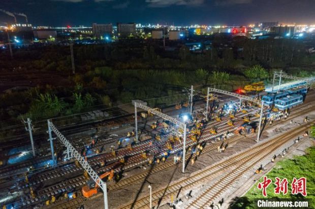 广西铁路bobty52小时建成，海外节点货运能力提升30%